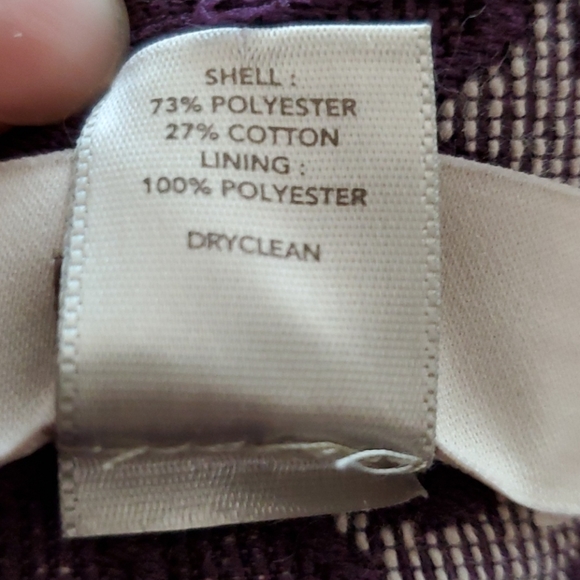 Ann Taylor Loft Burgandy Skirt size 6 - Picture 5 of 5